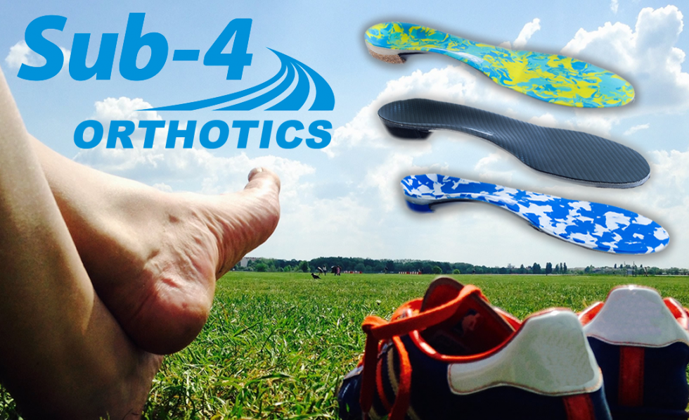 Over Pronation insoles for Running by Sub4 Clinic Sub 4 Clinic